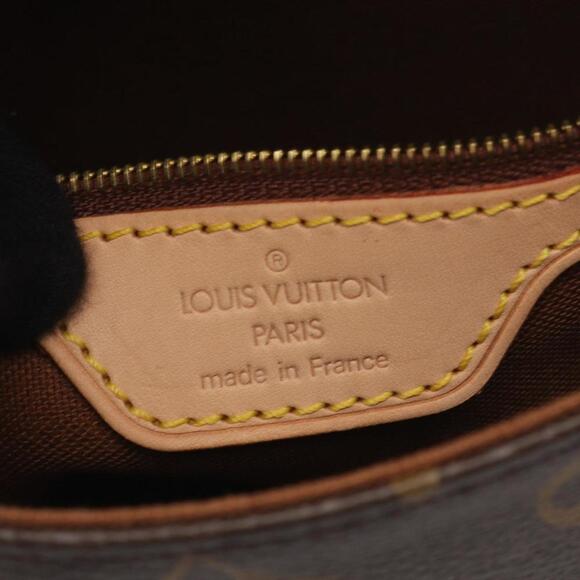 LOUIS VUITTON Brown Monogram Leather Bag - Picture 4 of 9
